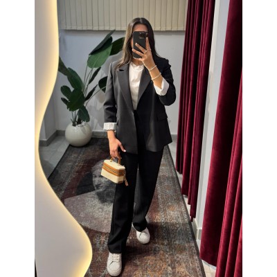 Blazer Ceket (Siyah)