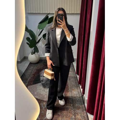 Blazer Ceket (Siyah)
